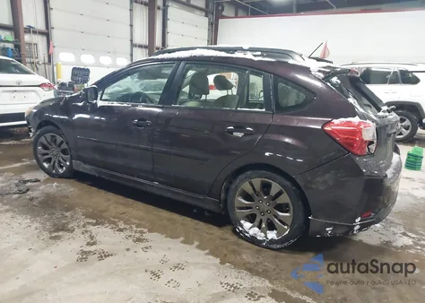 2013 Subaru Impreza 2.0I Sport Limited из США, поврежденный, VIN JF1GPAR61D2848072